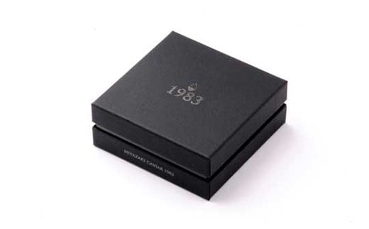 縲12繝カ譛亥ョ壽悄萓ソ縲閃IYAZAKI CAVIAR 1983シ亥ョョ蟠弱く繝」繝薙い1983シ 400g(100gテ4蛟具シ牙粋險4.8kg縲蝗ス逕」縲後ず繝」繝代Φ繧ュ繝」繝薙い縲阪魄弱ョ繧医@縺ョシ864-1シ