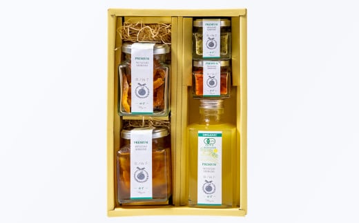 「銀の柚子」PREMIUM有機ゆず製品詰め合わせ＜1.7-38＞