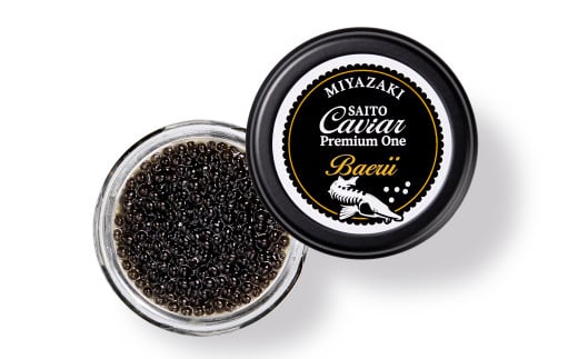 SAITO CAVIAR PREMIUM ONE BAERII 20g ïŒ4.2-1ïŒãã£ã㢠西éœåžãªãªãžãã«
