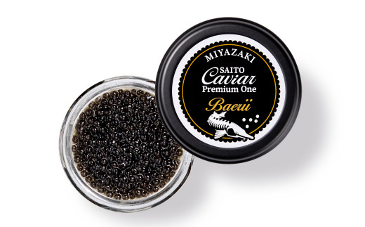 SAITO CAVIAR PREMIUM ONE BAERII 12g ïŒ2.7-3ïŒãã£ã㢠西éœåžãªãªãžãã«