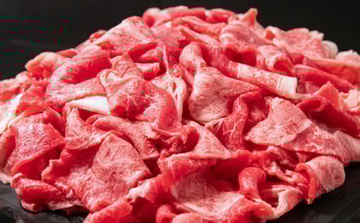 宮崎有田牧場 オリジナルブランド『この華牛』赤身主体 国産牛 切り落とし 1㎏ 500g×2パック 小分け 牛丼 カレー 肉じゃが等＜1.2-28＞