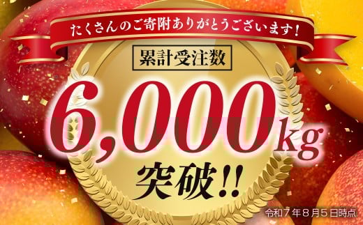 【先行予約】訳あり「ご家庭用」宮崎県西都市産完熟マンゴー2kg ＜2-95＞2026年発送