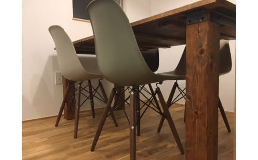 Interior G-S-S【天然無垢材】長方形ダイニングテーブル 天板1800×900＜18-14＞★