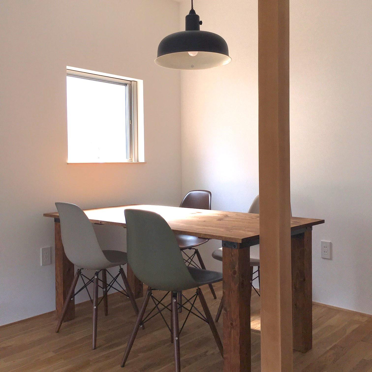 Interior G-S-S【天然無垢材】長方形ダイニングテーブル 天板1800×900＜18-14＞★