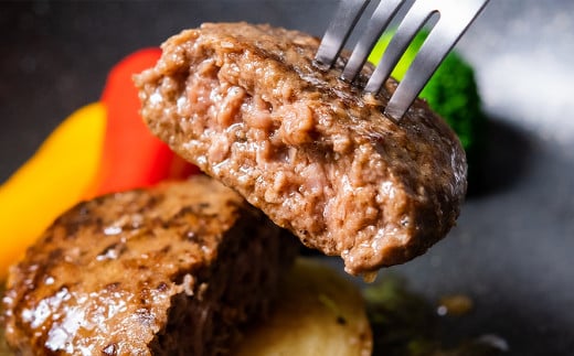 【2月以降発送】合計1.8kg！宮崎県産黒毛和牛切り落とし900ｇ＆宮崎牛入り黒毛和牛100％贅沢ハンバーグ 150g×6個  訳あり モモ肉・バラ肉食べ比べ＜1.9-13＞