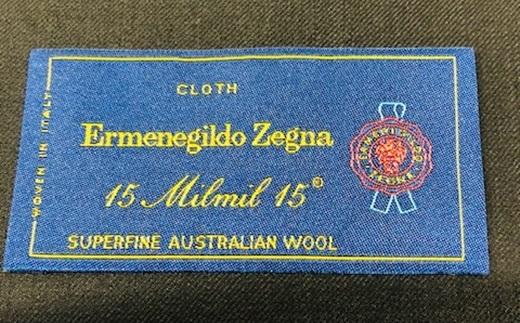 セミハンドメイドオーダースーツ 3ピーススーツ イタリア製ブランド生地「Ermenegildo Zegna 15milmil」 エルメネジルド ゼニア最高級生地【メンズ＆レディース】＜29-3a＞