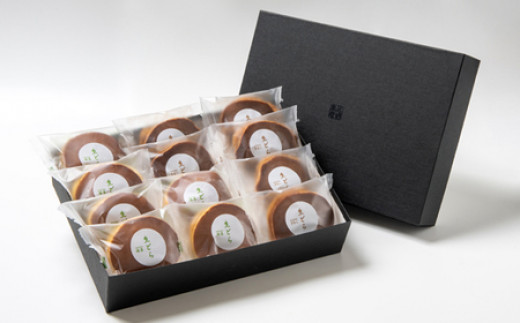 老舗和菓子屋『水野屋』 芳醇生どら12個詰め合わせ お菓子＜1-247＞★