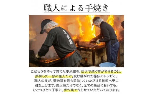 ブランド地鶏「妻地鶏」炭火焼詰合せ30　100g×5パック 真空パック＜8-3a＞