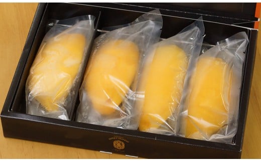 冷凍みやざき完熟マンゴー 70ｇ×4パック＜1.7-4＞