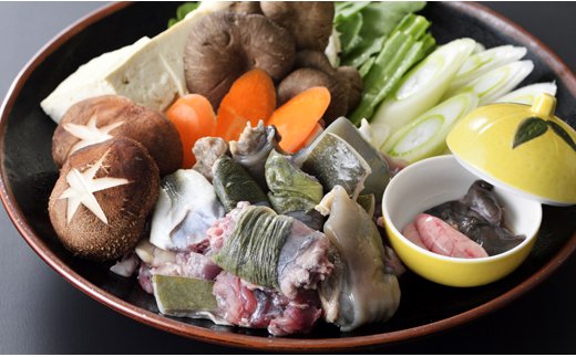 【ブランド ゆずすっぽん】骨付きすっぽん肉 600g【西都すっぽん】＜27-5a＞