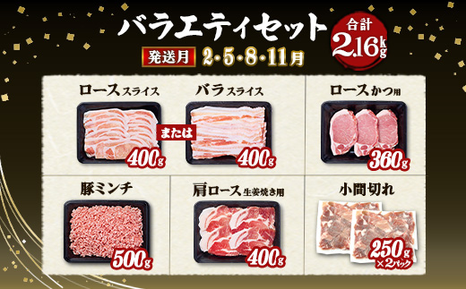 【6ヶ月定期便】宮崎県産 いもこ豚 月替わり定期便12.72kg 6回 毎月 お楽しみ 満喫 満足 堪能 セット しゃぶしゃぶ 切り落とし 小分け 真空パック 豚 豚バラ ロース 肩ロース スライス 小間切れ 豚丼 しょうが焼き 国産 九州産 宮崎 ブランド 冷凍 送料無料