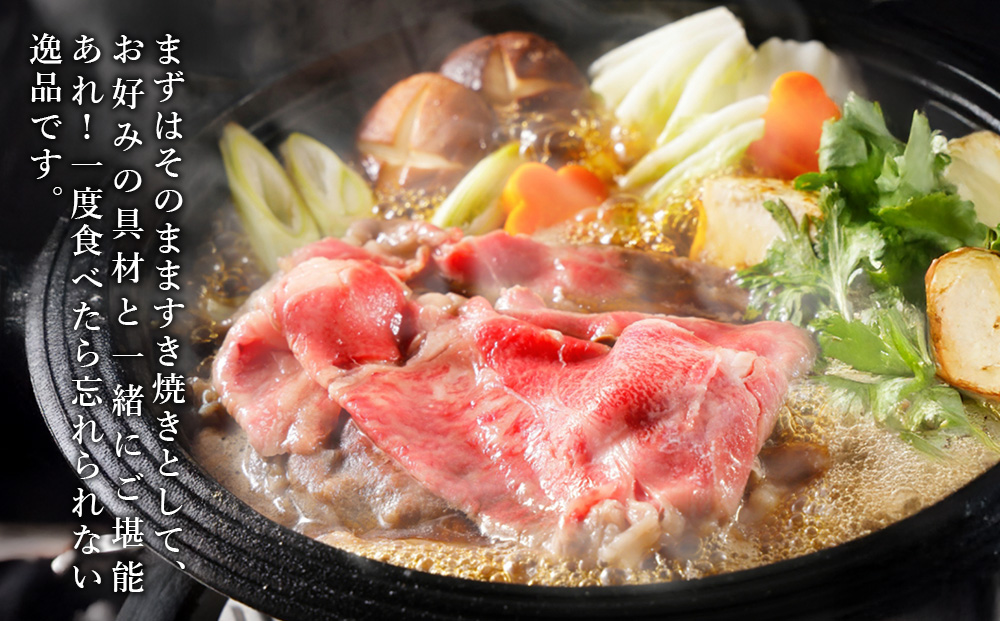 宮崎県産 黒牛 すき焼き しゃぶしゃぶ 赤身 牛肉 すき焼き肉 500g ロース又は肩ロース 0.5kg すきやき 肉 牛 国産牛 食べ比べ 小分け 真空パック うす 冷凍 贈答 ギフト 年末 人気 国産 えびの市 送料無料