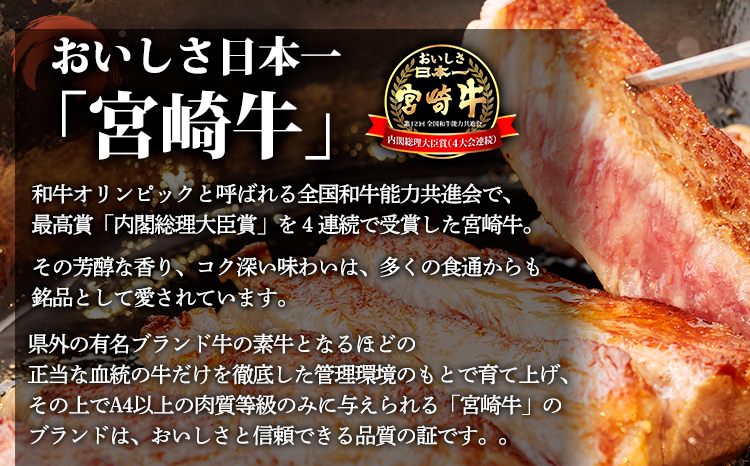 宮崎牛うで・もも肉セット450g 焼肉・BBQ用（2～3人前） 内閣総理大臣賞4大会連続受賞のお肉 ブランド牛 黒毛和牛 大人気のヘルシーな牛肉 [和牛 国産 黒毛和牛] TF0903-P00020