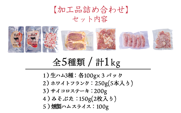 ソヤマポークの加工品詰め合わせTF862-P00078