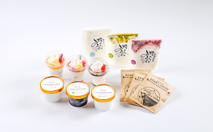 高原アイスクリーム研究所のアイスクリームお楽しみFセット カップアイス ミニパフェ 飲むアイスの3種9個＆ドリップコーヒーTF0825-P00023