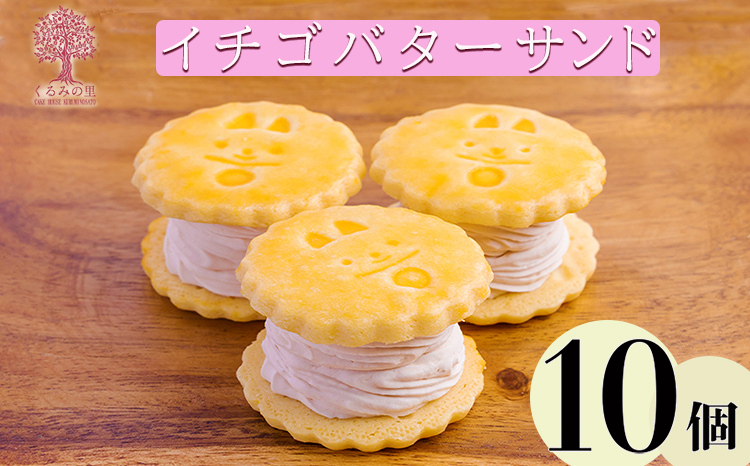 イチゴバターサンド 10個入り　 TF0643-P00010