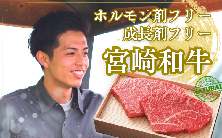 厳選 江田和牛 モモステーキ 800gセット(200g×4枚)  日本一のブランド牛「宮崎牛」 [希少 国産 黒毛和牛 冷凍 ギフト A5 牛肉 お肉 宮崎県 ワンストップオンライン対応] TF0744-P00051