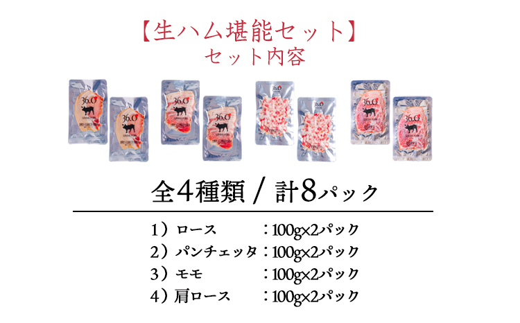 ソヤマポークの生ハム堪能セットTF864-P00078