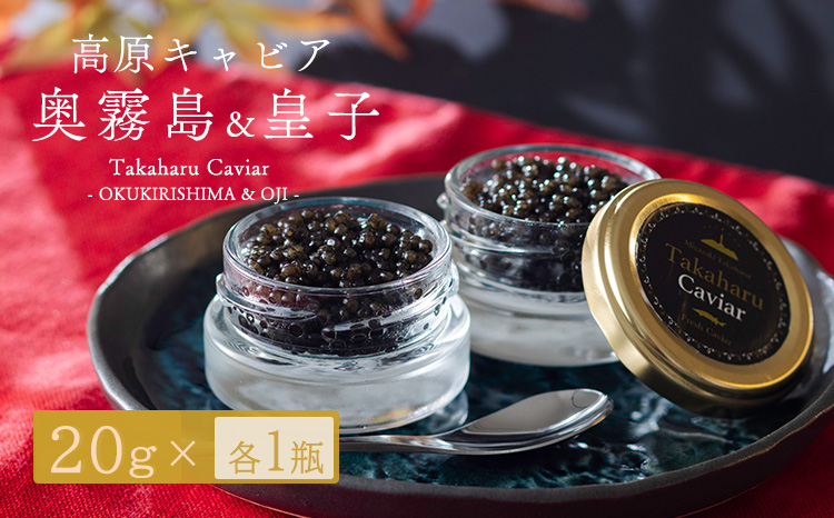 Takaharu Caviar(たかはるキャビア)贅沢2種味比べセット　 TF0517-P00045