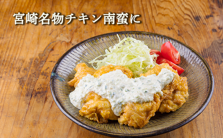 宮崎県産若鶏むね切り身（皮なし）3.0kg（300g×10P）　TF0838-P00063