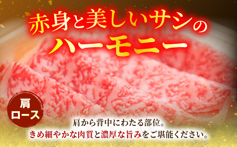 宮崎牛肩ロース すき焼き・しゃぶしゃぶ用 500g