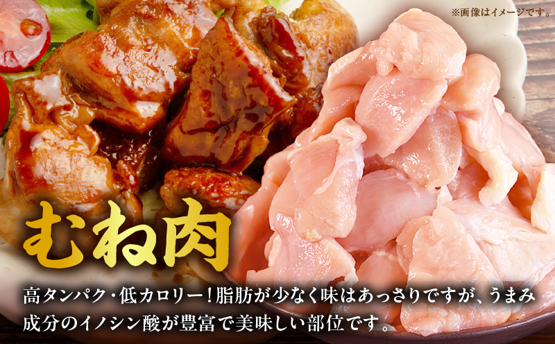 宮崎県産 若鶏切身 むね肉 6kg（300g×20袋）