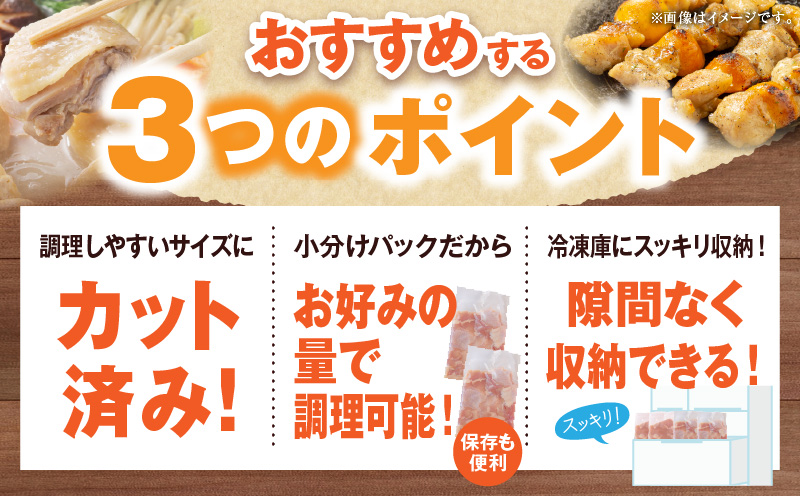 宮崎県産 若鶏切身 むね肉 4.8kg（300g×16袋）
