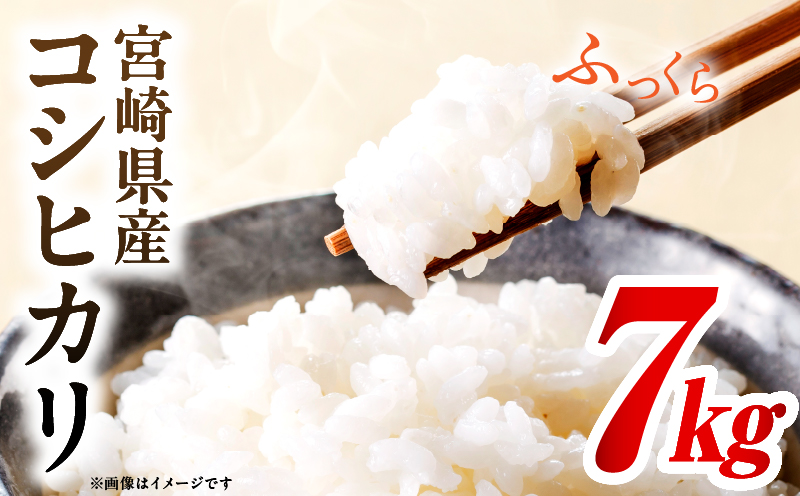 令和7年度産 宮崎県産コシヒカリ 7kg（5kg×1袋）（2kg×1袋）