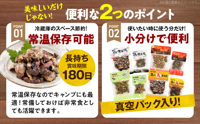 宮崎名物 炭火バラエティーセット