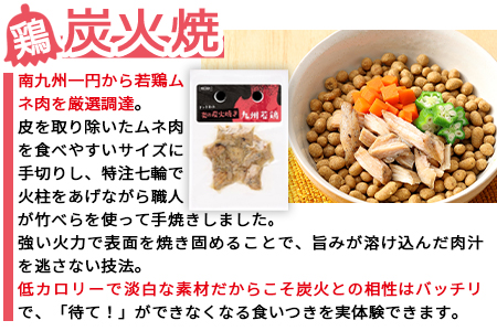 ＜愛犬用 ドットわん 炎の炭火焼き 牛豚鶏セット＞翌月末迄に順次出荷