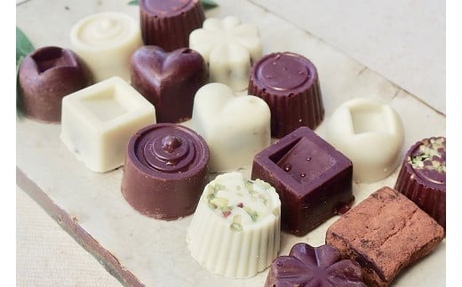 白砂糖不使用オーガニックチョコ100％使用ミニチョコセット＜15個入り＞_A0021-042