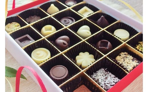 オーガニックチョコ100％使用ミニチョコ＆乳製品フリー生チョコセット＜20個入り＞_A0021-052