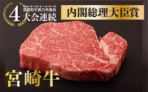 宮崎牛サーロインステーキ　400g（200g×2枚）_A0058-005