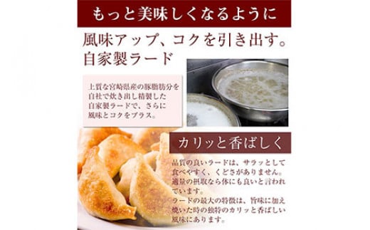 【宮崎空港で大人気!】＜馬渡のもっちり 餃子 80個＞翌月末迄に順次出荷 餃子の馬渡 ぎょうざ 牛肉 豚肉 宮崎餃子 特産品 ギョウザ ギョーザ 焼餃子  国産 特産品 たかなべ 高鍋 餃子 宮崎県 高鍋町冷凍