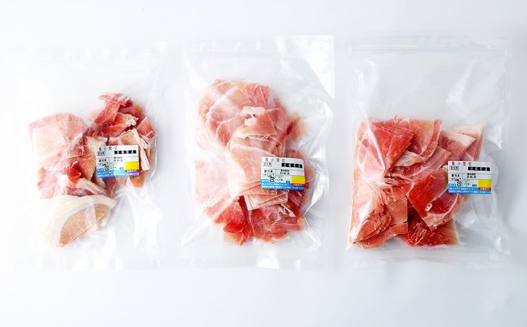 【6ヶ月定期便】＜宮崎県産豚 ウデモモ 小間切れ 400g×10袋（10袋×6回）＞ お申込みの翌月下旬頃に第一回目発送（12月は中旬頃） 豚肉 お肉 肉 新生活応援 卒業祝い 就職祝い 入学 卒業 お花見 引越し