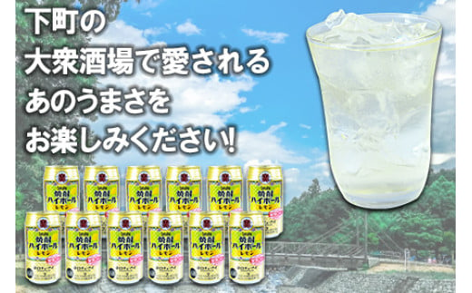 ＜TaKaRa焼酎ハイボール「レモン」350ml×12本＞翌月末迄に順次出荷