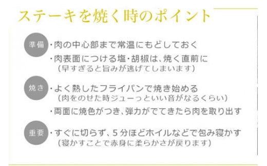 ＜宮崎牛ももステーキ 200g×2枚＋塩＞3か月以内に順次出荷