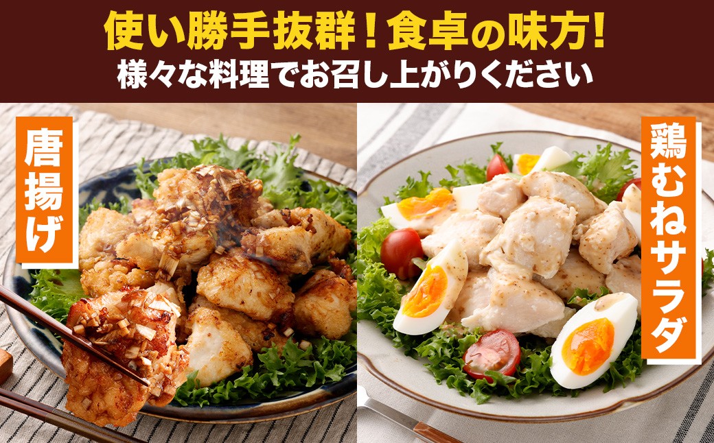 ＜鶏もも・むねセット 各300g×6パック 計3.6kg＞翌月末迄に順次出荷  鶏肉 お肉 モモ肉 ムネ肉 小分けパック 冷凍