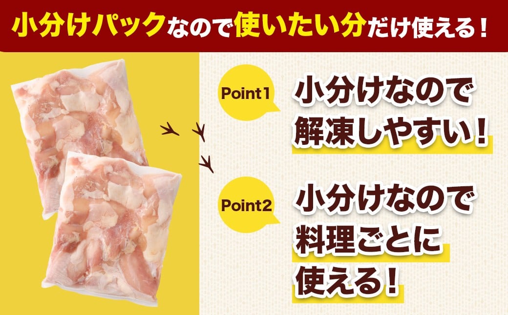 ＜宮崎県産若鶏モモ切身 1.8kg （300g×6袋） 3回定期便>お申込みの翌月下旬頃に第一回目発送（12月は中旬頃） 鶏肉 肉 お肉 モモ もも肉 モモ肉 若鶏 鶏もも肉 チキン 冷凍 九州産 国産 宮崎県 高鍋町