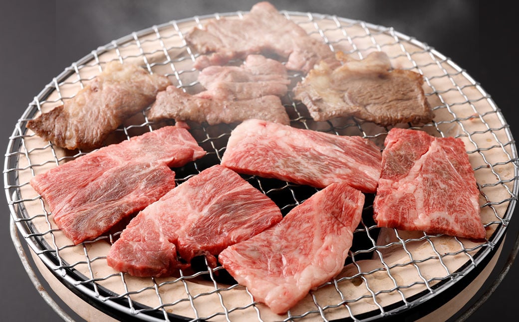 ＜宮崎牛 焼肉 2種 (赤身霜降り)＞2026年2月上旬より順次出荷 計約900g 肩ロース ウデorモモ 新生活応援 卒業祝い 就職祝い 入学 卒業 お花見 引越し