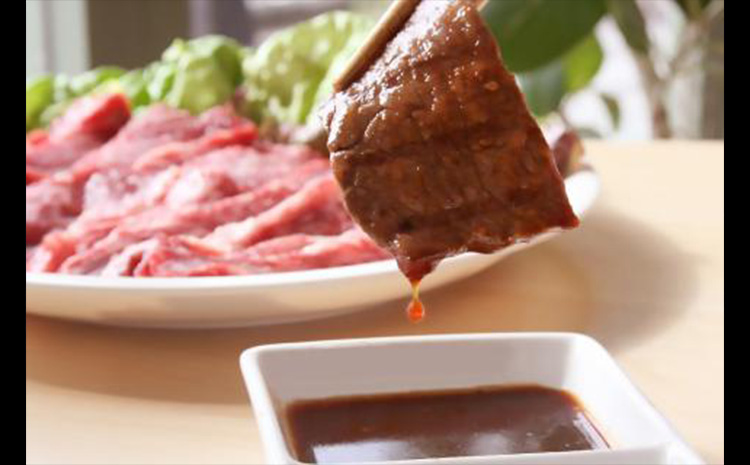 宮崎黒毛和牛＜こゆ牛＞カルビ焼肉 計500g【B244】