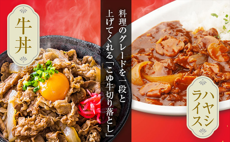 ［訳あり］宮崎黒毛和牛＜こゆ牛＞切り落とし 計1kg【B67】