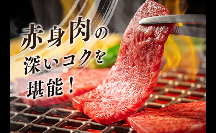 赤身主体の黒毛和牛＜都萬牛＞焼肉セット 300g【B575】