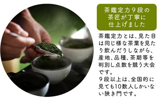 ［宮崎日本茶専門店］ミニ茶箱「空飛ぶお茶」高品質煎茶ティーバッグ15p【A187】