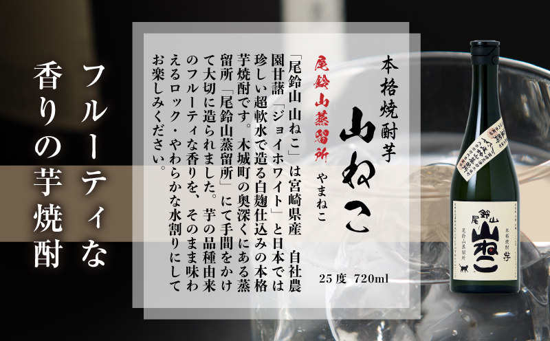 焼酎尾鈴山(山ねこ1本)720ml_K08_0051_2