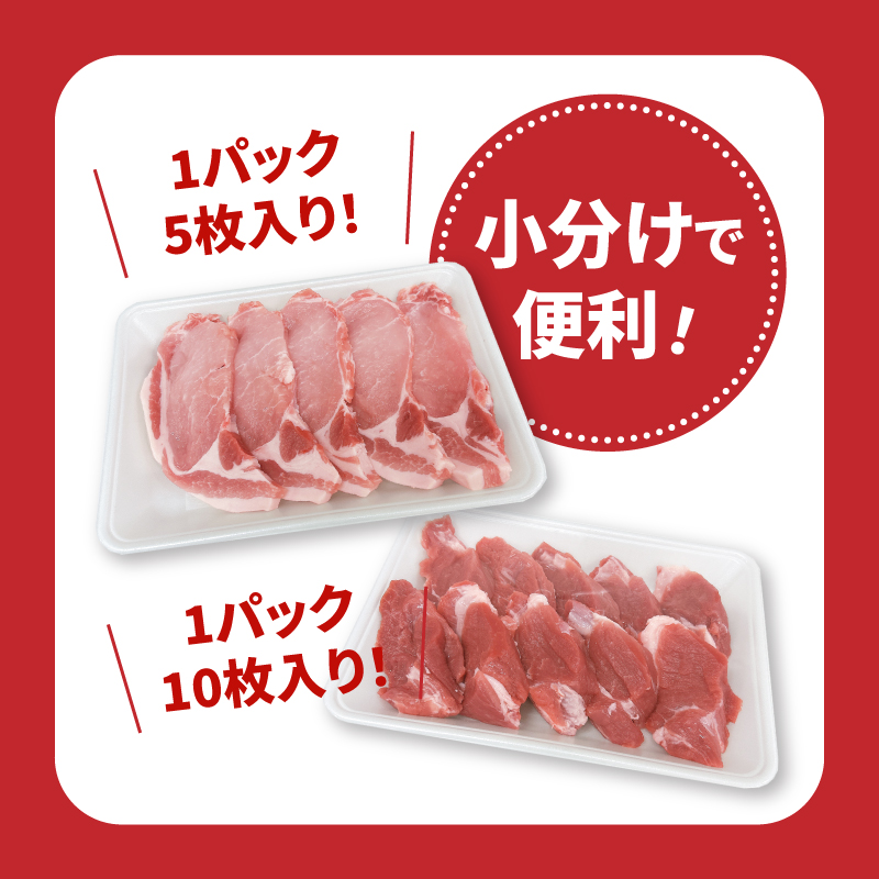 宮崎県産豚肉ロースカツ・ヒレカツセット計1.3㎏セット_K65_0005_1