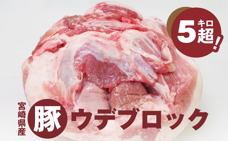 宮崎県産豚ウデブロック５kg超_K16_0014_12