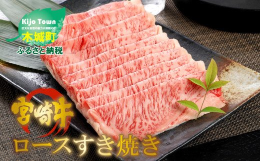 宮崎牛ロースすき焼き　500ｇ×1パック＞ K16_0046_1