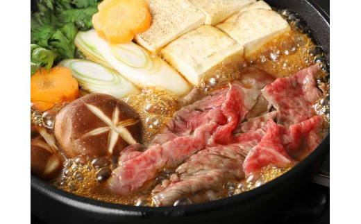 ＜宮崎牛バラ肉切落しすき焼き用1kg(500g×2パック)A4等級以上＞ K16_0005_1