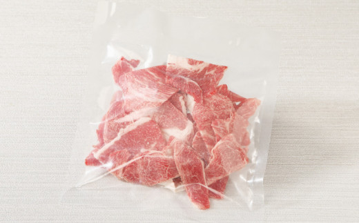 宮崎牛モモ焼肉400ｇ 宮崎県産和牛小間切れ100ｇ K18_0027_3